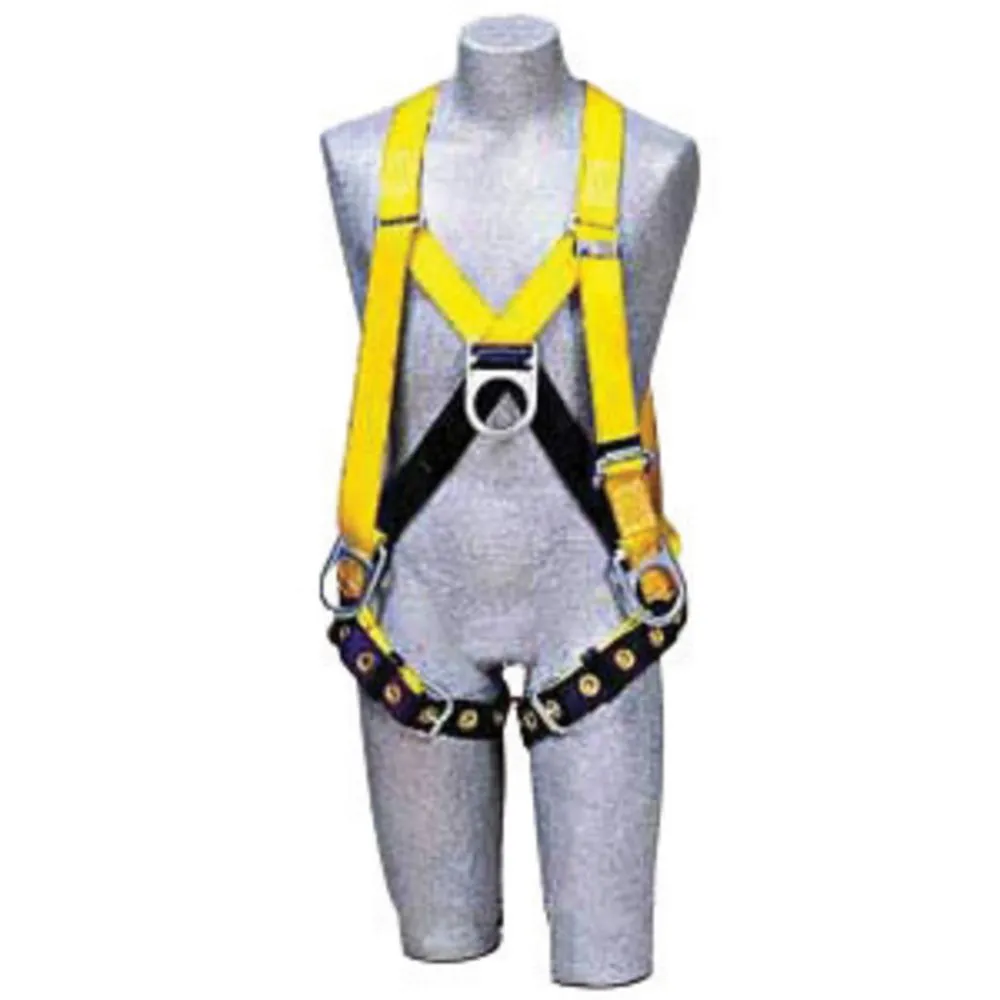 3M DBI-SALA X-Large Delta II Full Body Style/Step-In Style Harness With Stand Up Rear D-Ring, Front D-Ring And Tongue Buckle Leg Strap