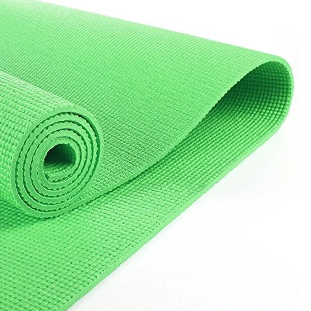 6mm Yoga Mats Soft Non Slip Exercise Mat - Green