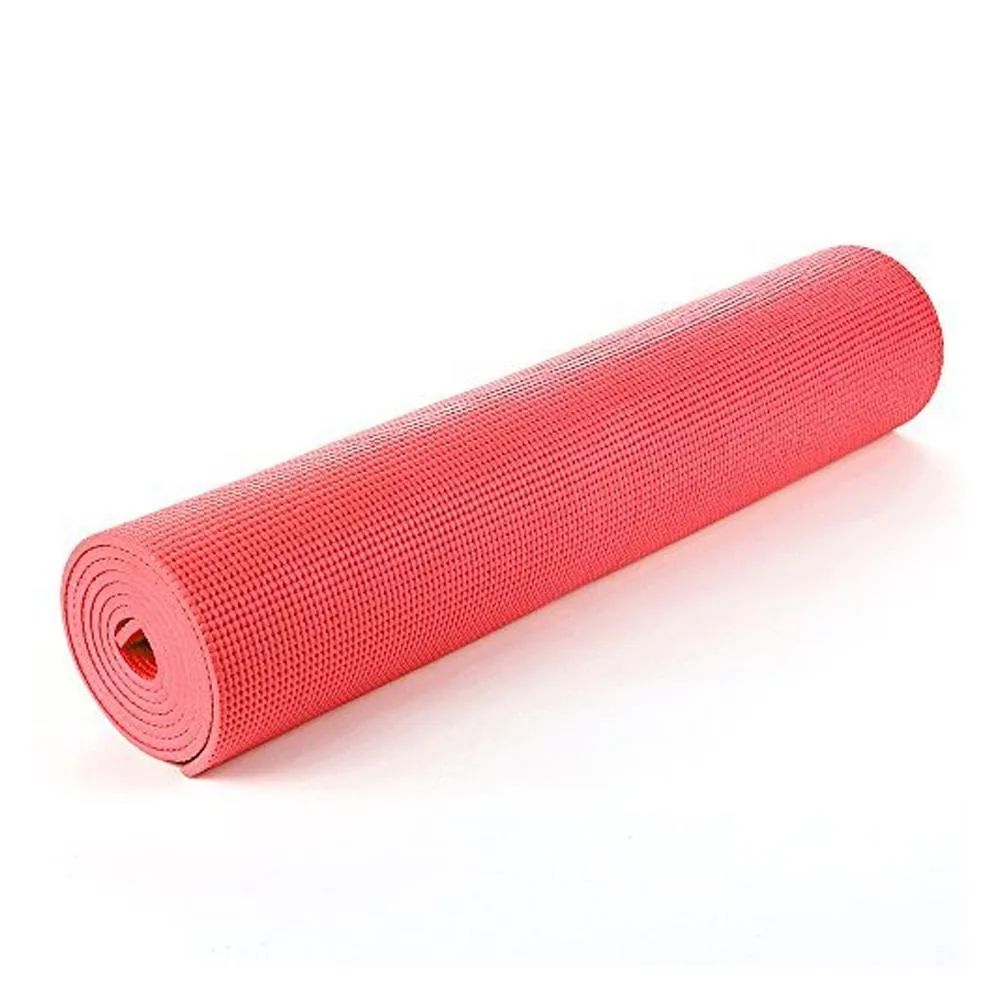 6mm Yoga Mats Soft Non Slip Exercise Mat - Red