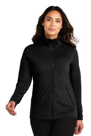 Accord Pop Collar Zip-Up - Black (Ships in 1-2 Weeks)