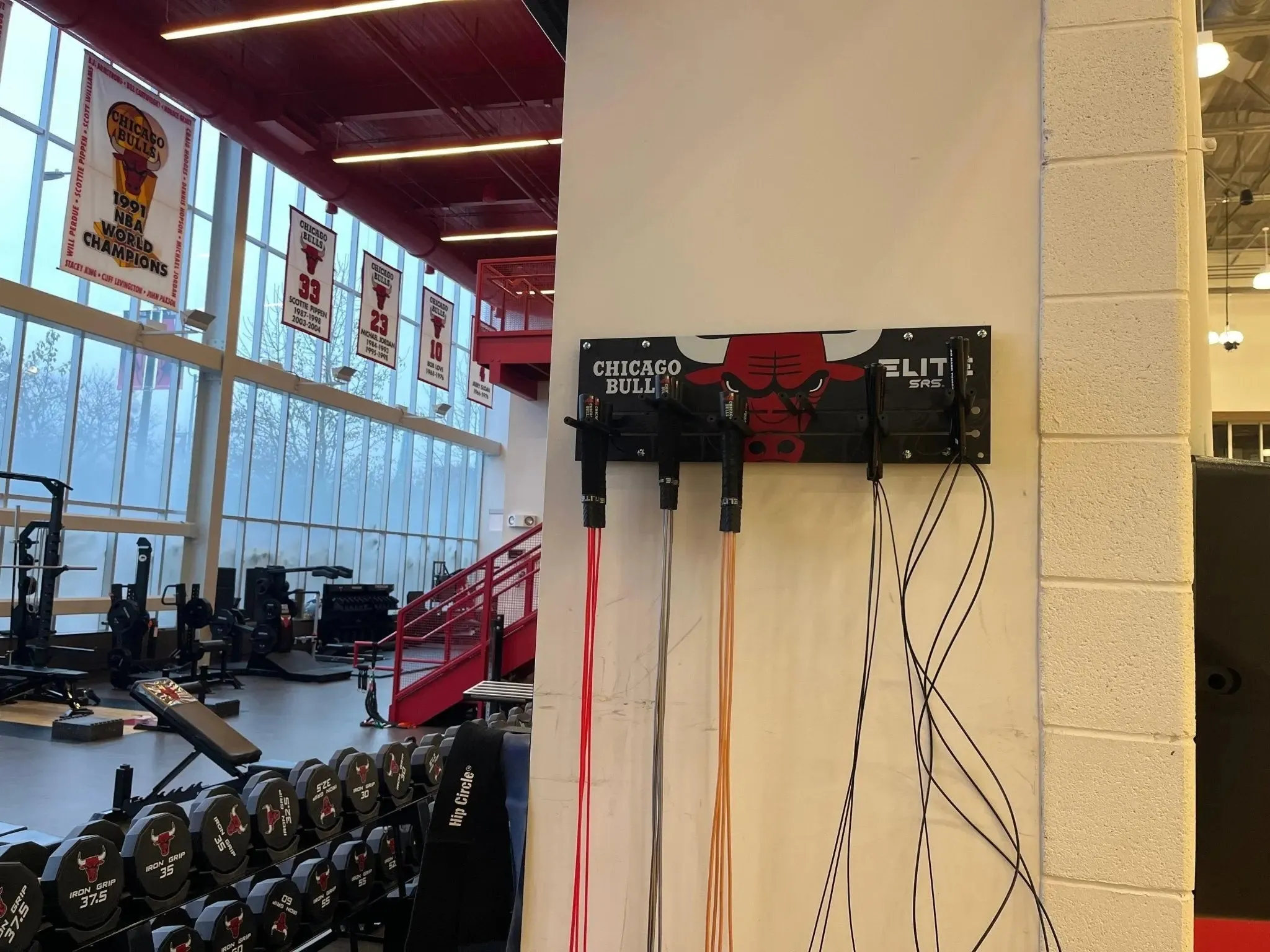 Adjustable Jump Rope Rack