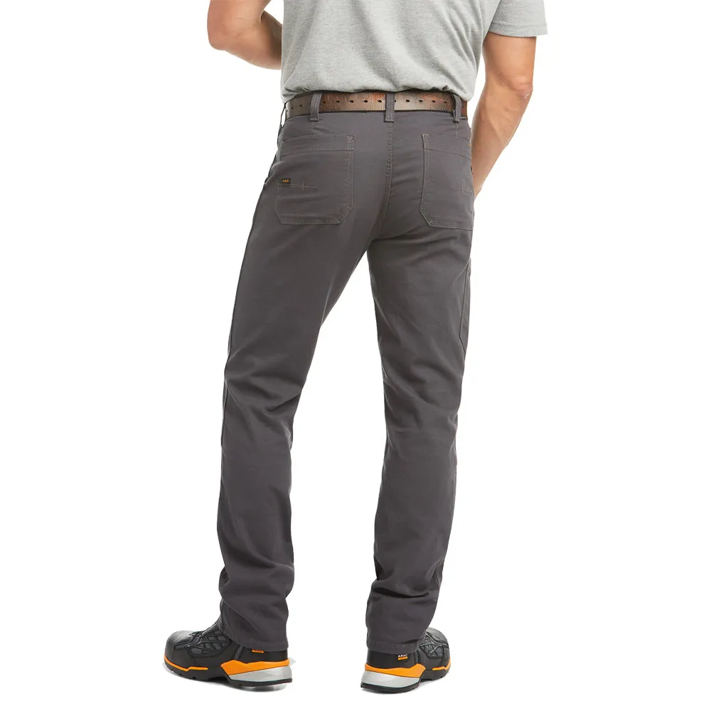 Ariat Men's Rebar M4 DuraStretch Made Tough Double-Front Straight Leg Pant