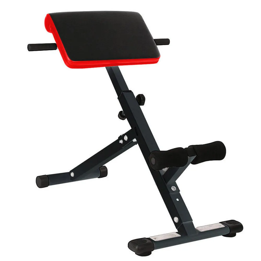 Back Extension Bench -Black/Red -XQEB-26