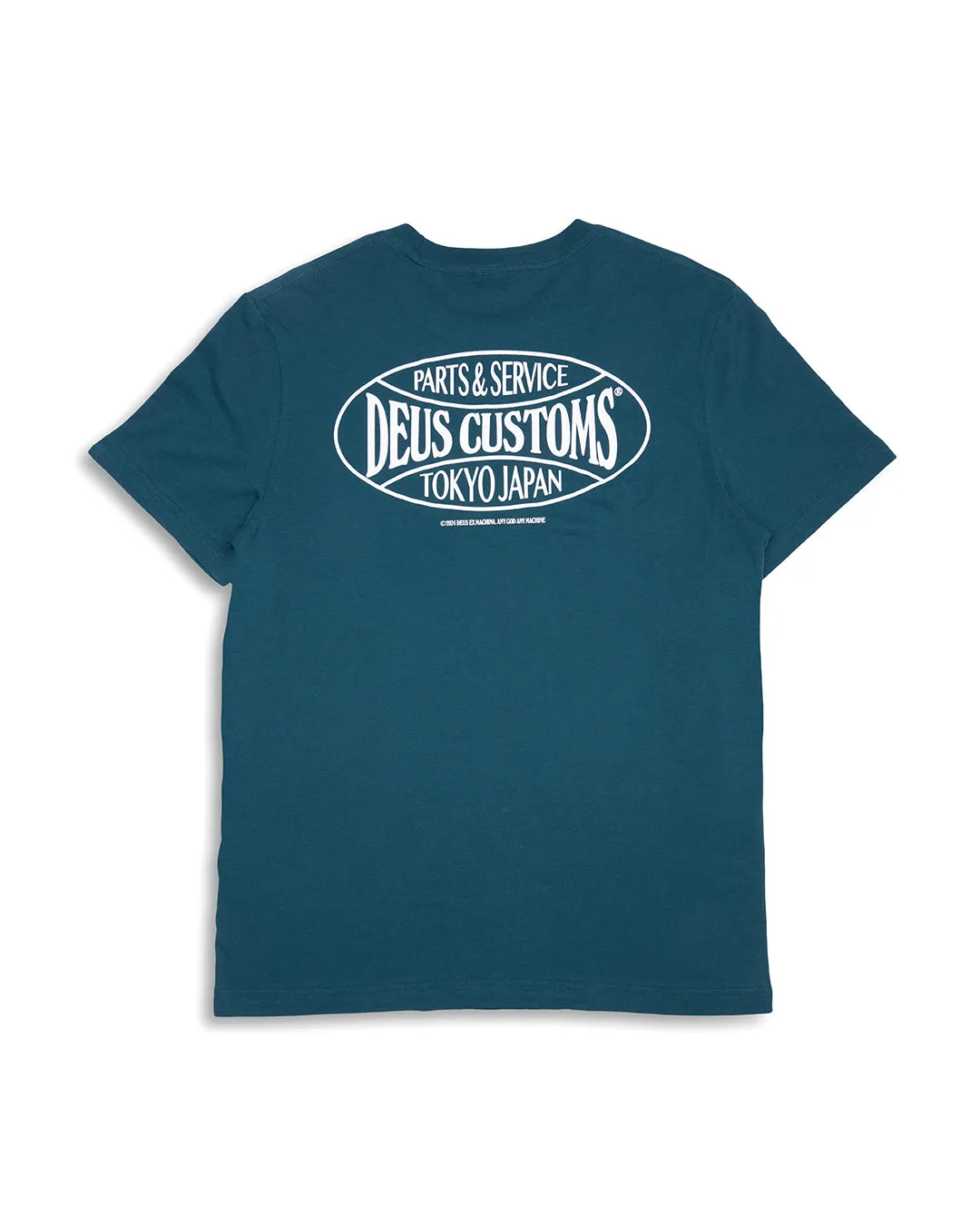 Ballpark Tee - Atlantic Deep