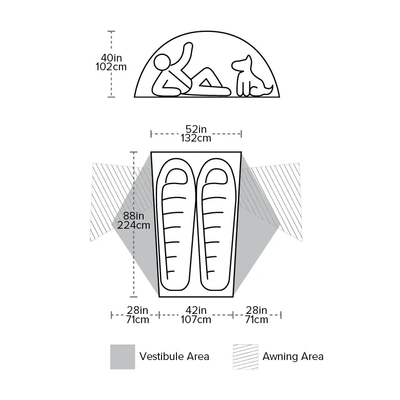 Big Agnes Copper Spur 3 Season HV UL Tents