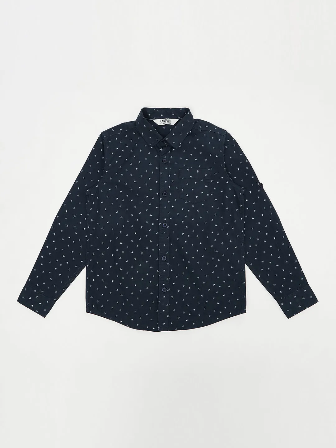 Cantabil Boys Navy Blue Shirt