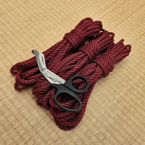 Cherry red  2-Ply Jute Shibari Rope