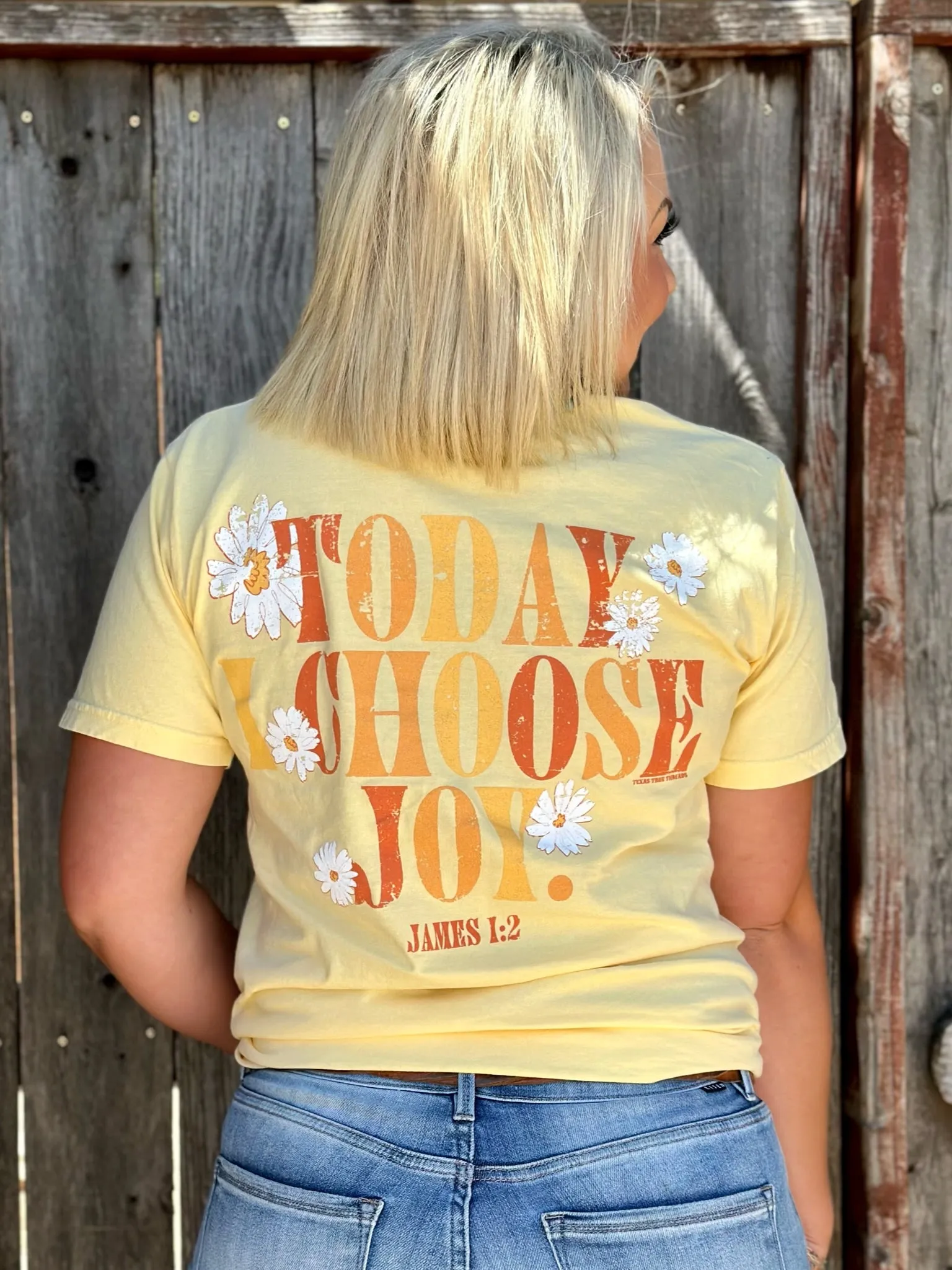 Choose Joy Graphic Tee by Texas True Threads