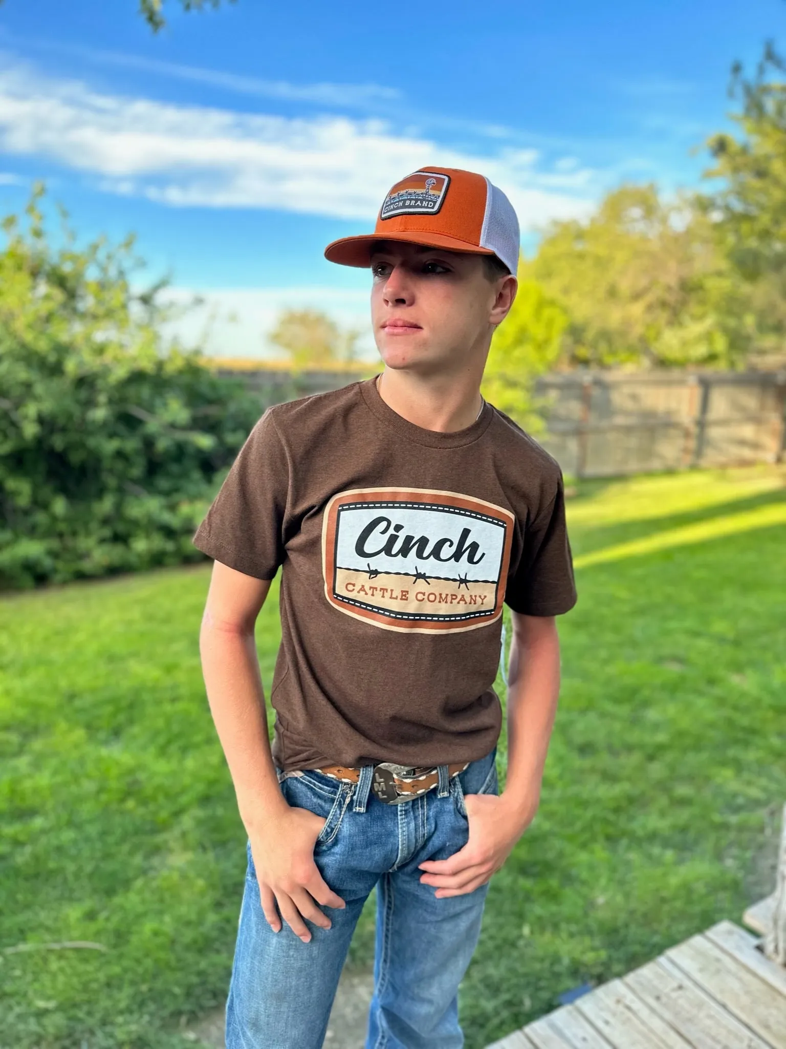 Cinch Cattle Company Graphic Tee