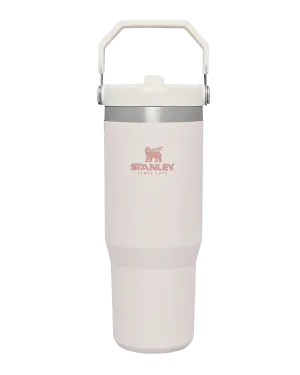 Classic Iceflow Flip Straw Tumbler in Rose Quartz