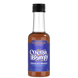 Cocoa Bomb Chocolate Whiskey Mini Case (120 Count)