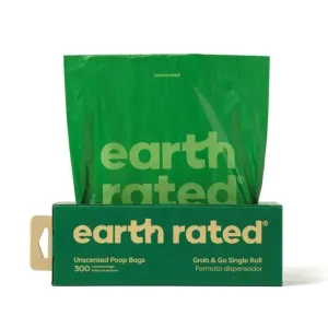 Earth Rated Dog Waste Bags on a Single Roll