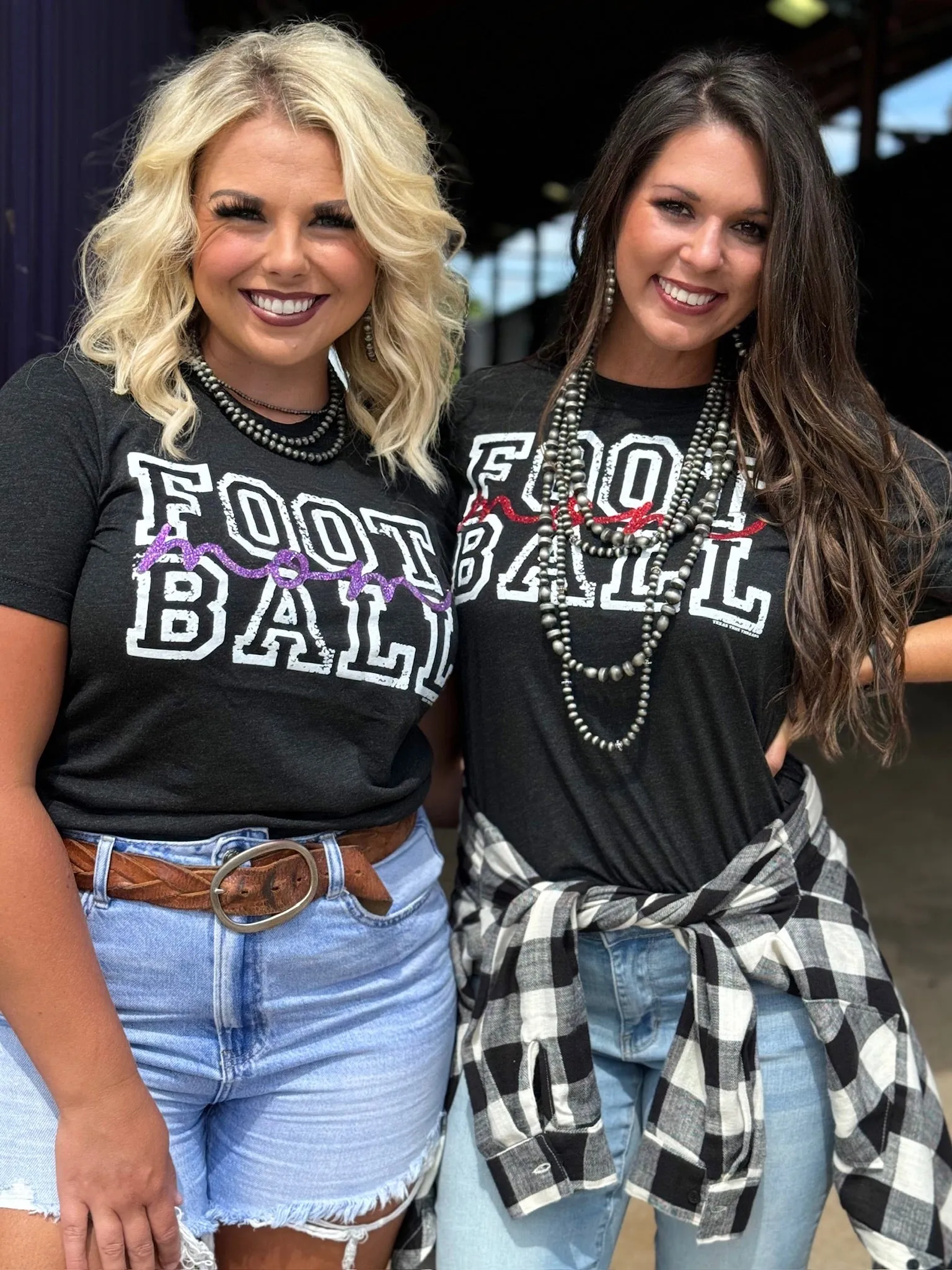 Football Mom Tee by Texas True Threads