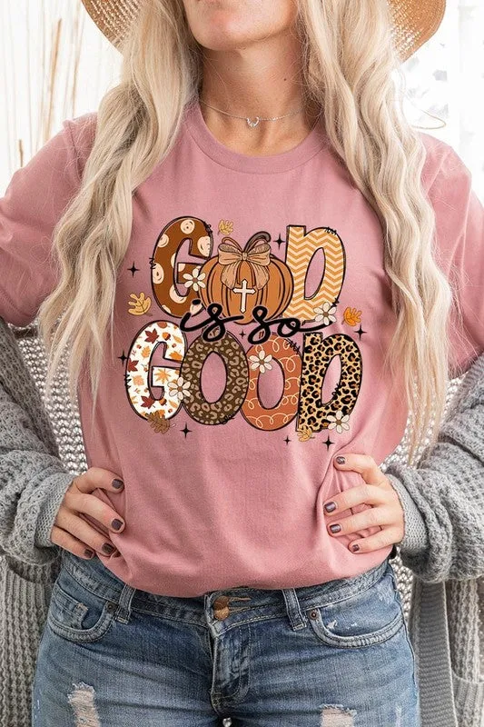 God is So Good Autumn Pumpkin Graphic Tee