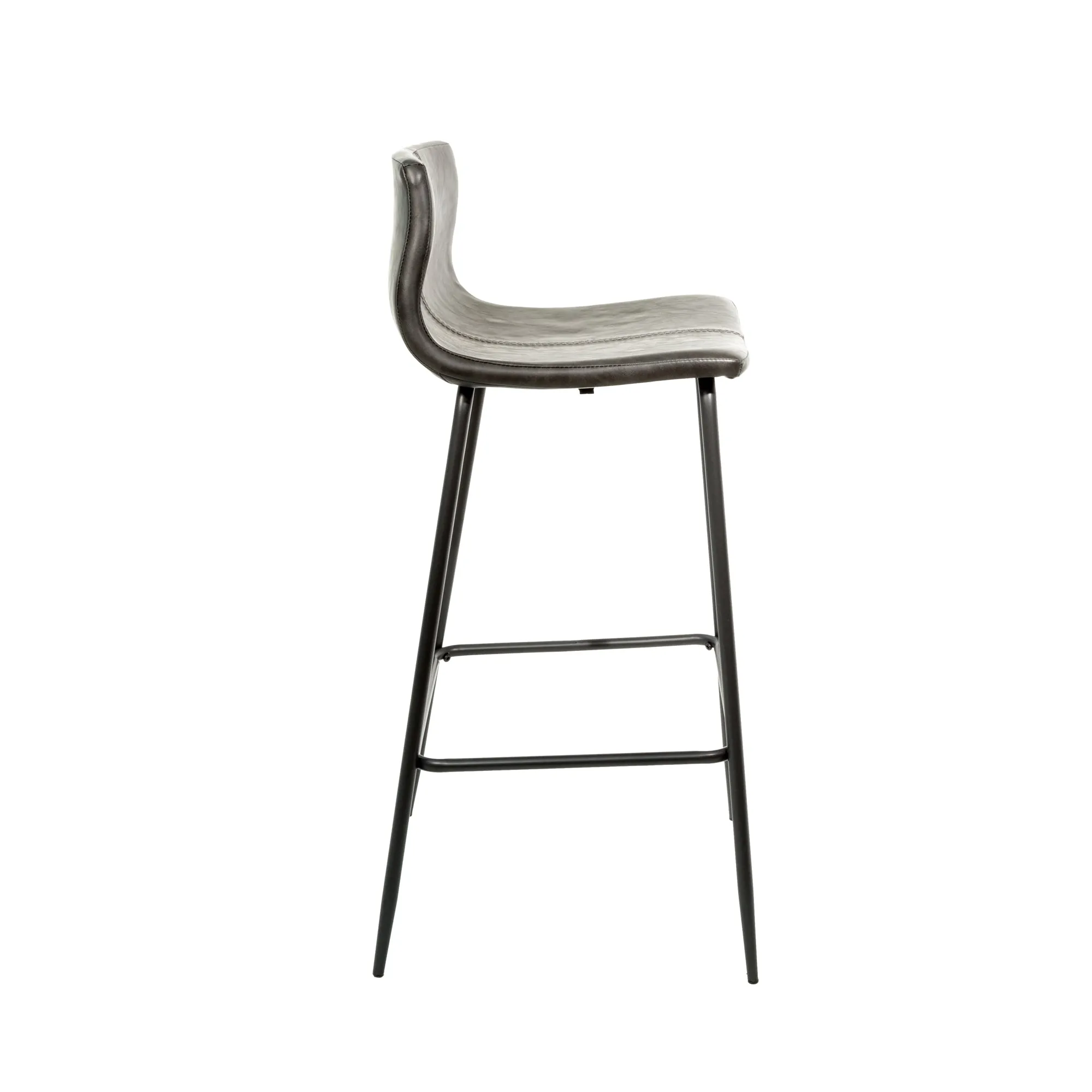 Grayson Grey Set of Two Kitchen Bar Stools