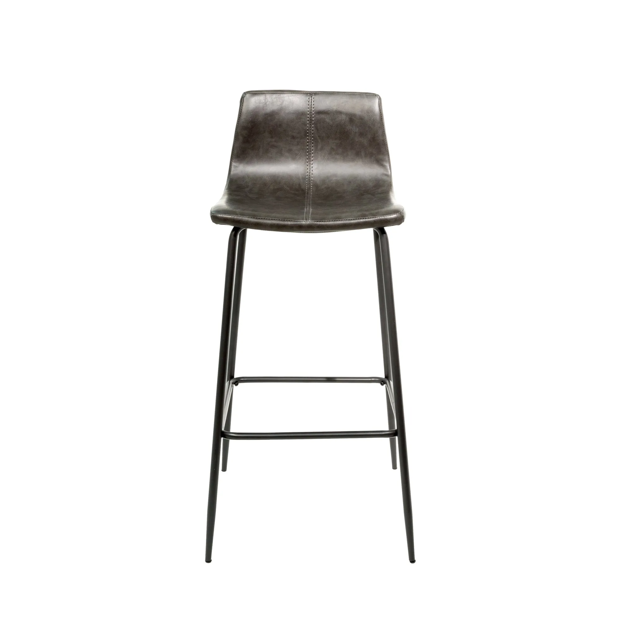 Grayson Grey Set of Two Kitchen Bar Stools