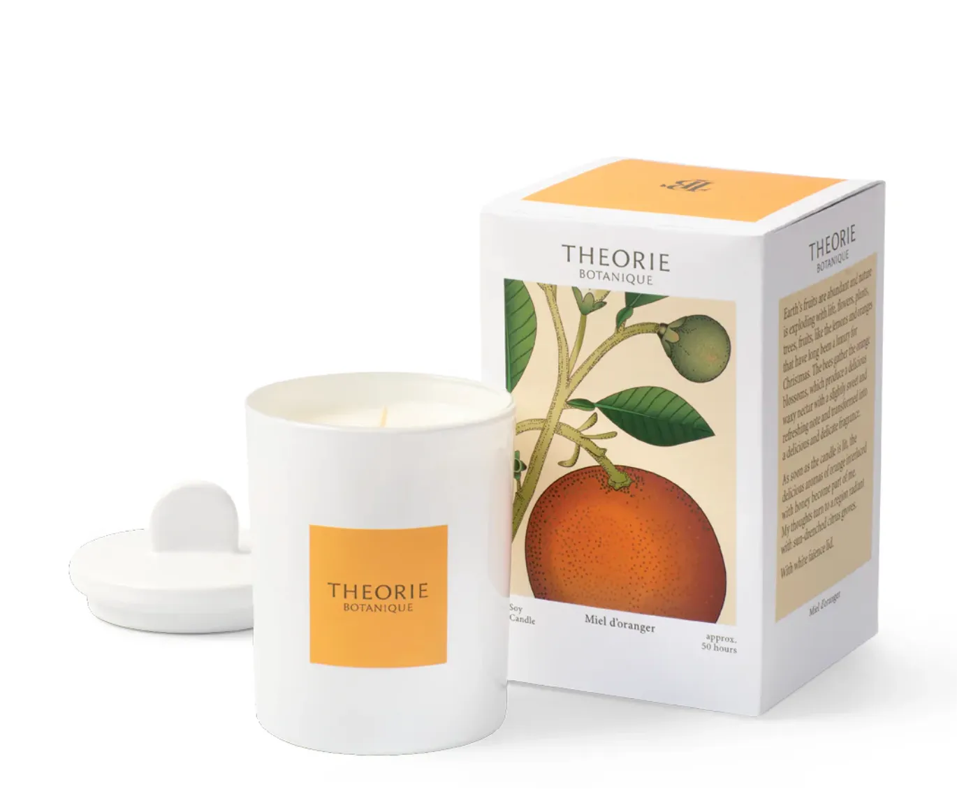 Honey Orange Soy Candle - Theorie Botanique