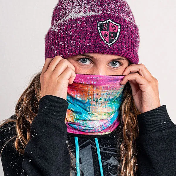 Kids SA Beanie | Wool | Mixed Pink