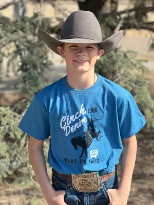 Made For This Blue Boys Cinch Graphic Tee