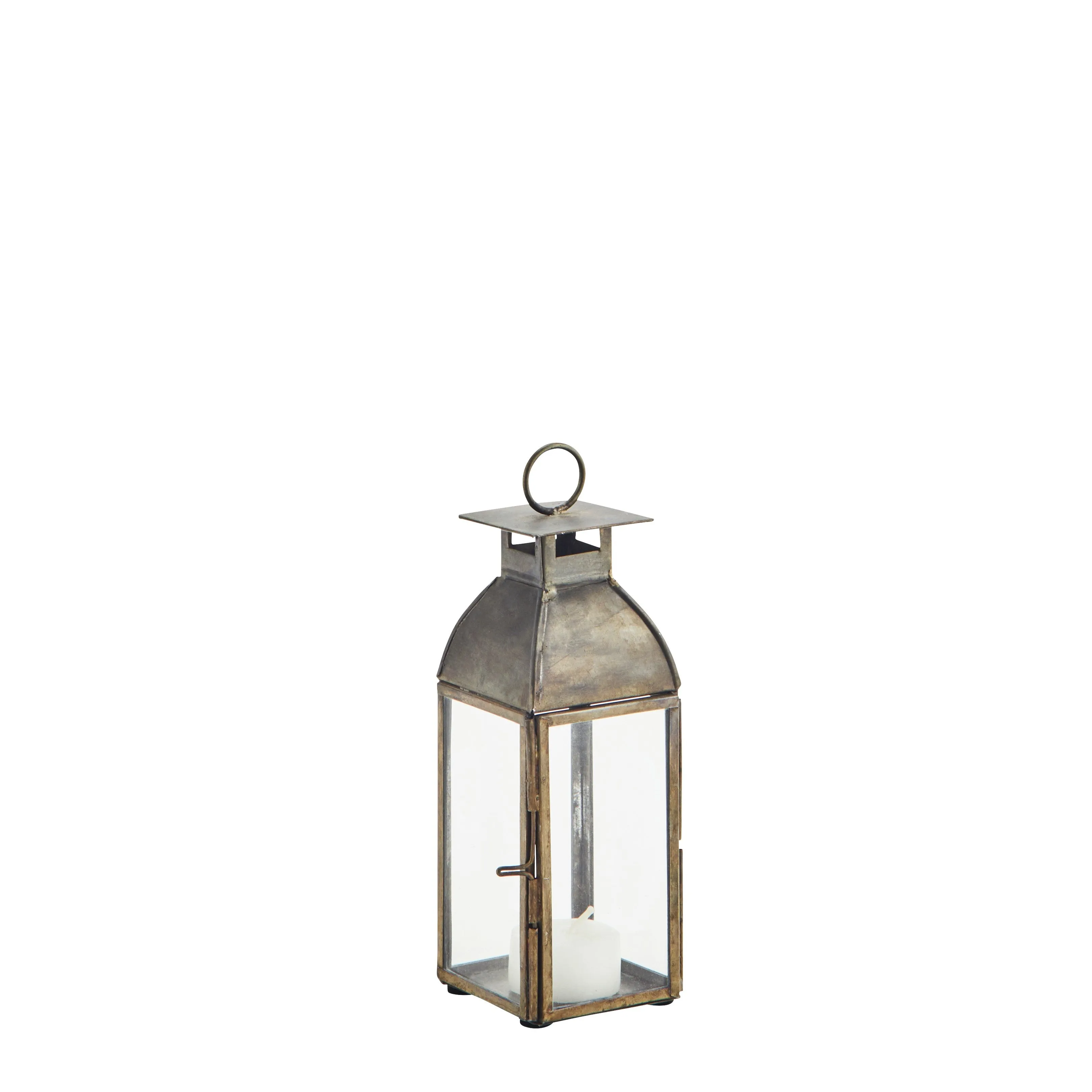 Mini Antique Brass Lantern - Two Sizes