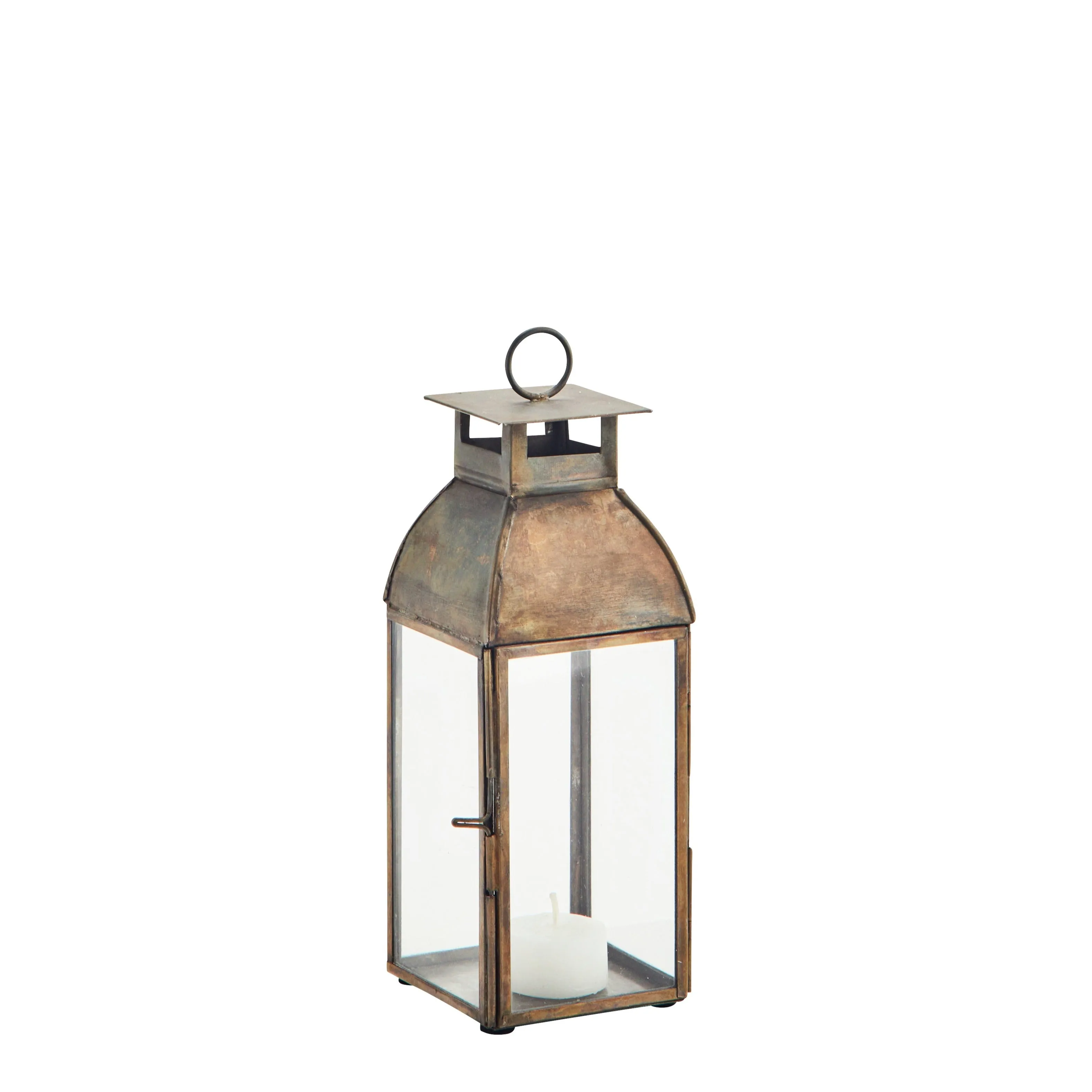 Mini Antique Brass Lantern - Two Sizes