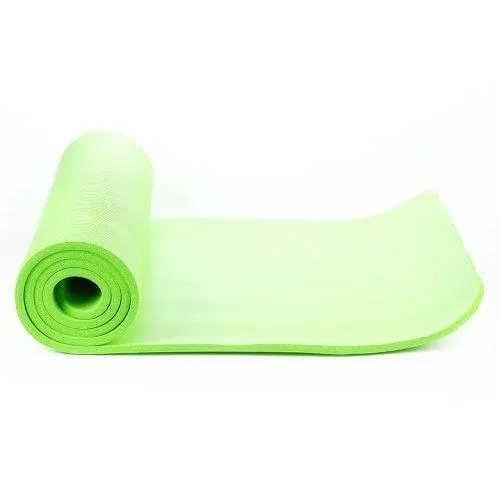 NBR Foam Yoga Mat 15mm Thick - Light Green