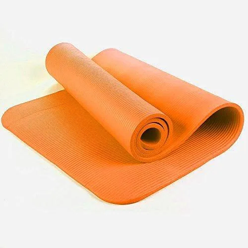 NBR Foam Yoga Mat 15mm Thick - Orange