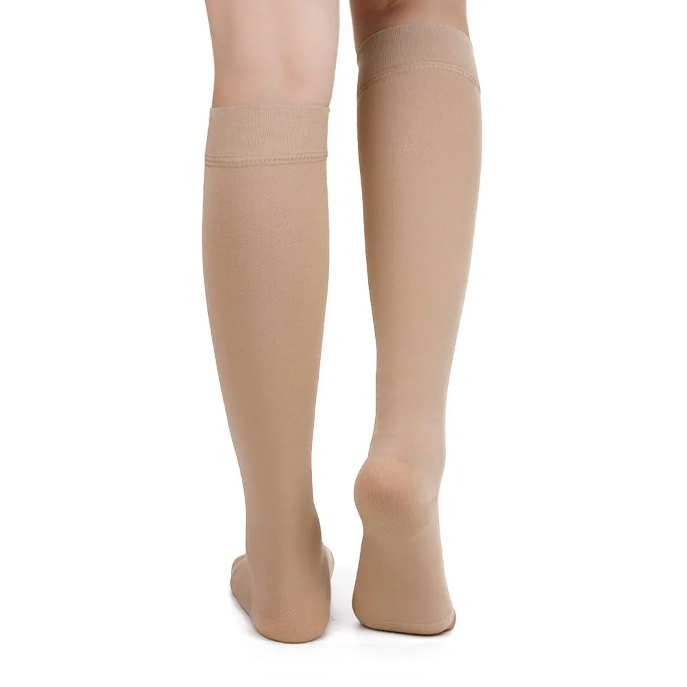 No Toe Anti-Fatigue Compression  Knee High Stockings