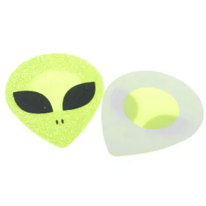 Pasties Glitter Alien Head  5pk