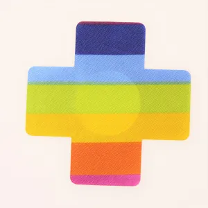 Pasties Rainbow Small Cross 5 Pack