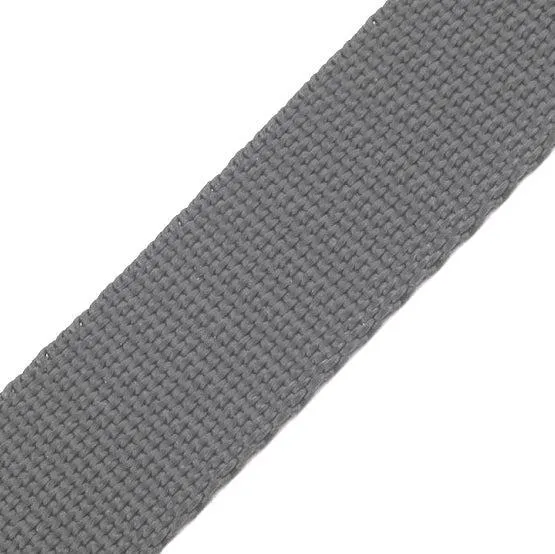 Polypropylene Webbing 25mm - Dark Grey