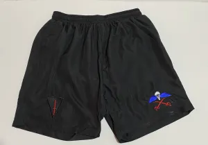 PTI PARA/ Commando Black Running Shorts 1601