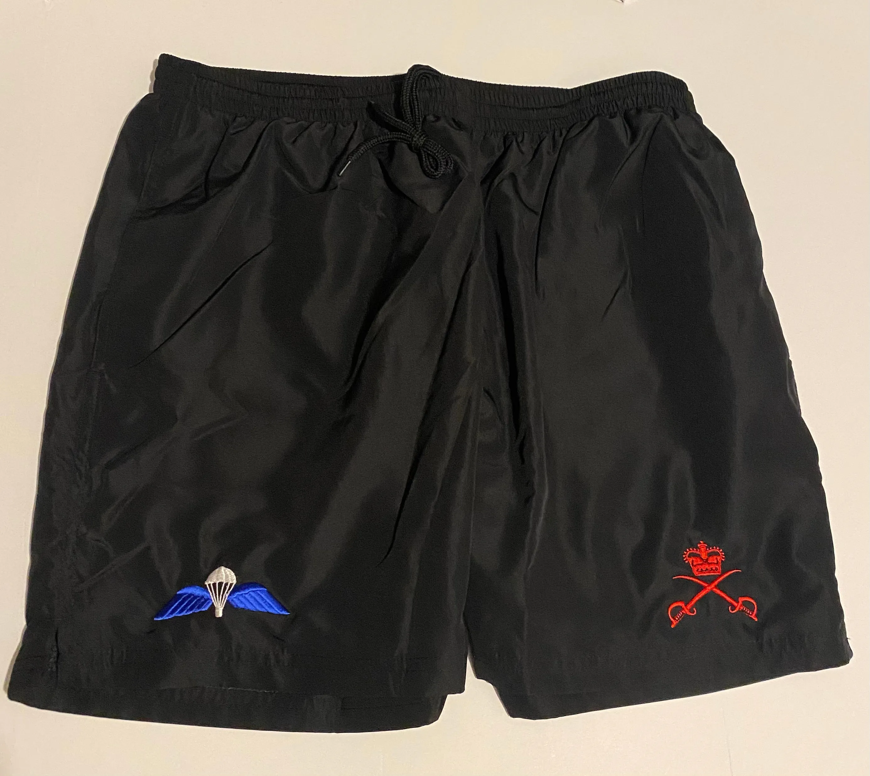 PTI PARA/ Commando Black Running Shorts 1601