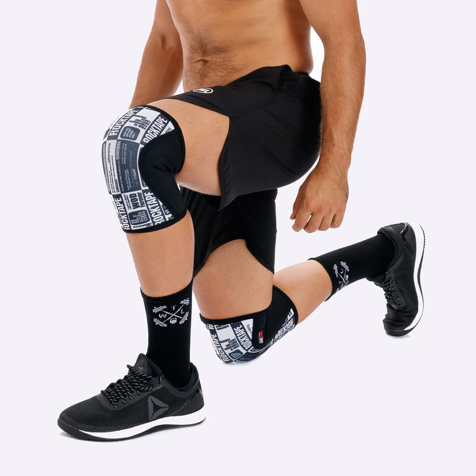 RockTape Assassins Knee Sleeves - 5mm & 7mm - Manifesto - PAIR