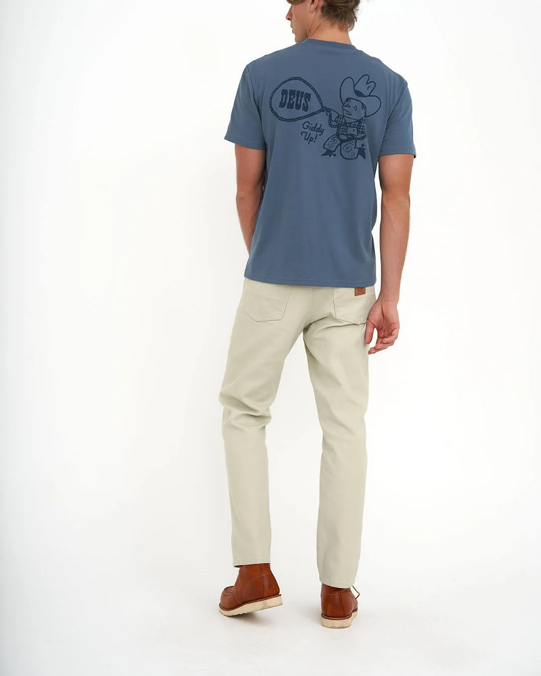 ROPEBURN TEE - BLUESTONE