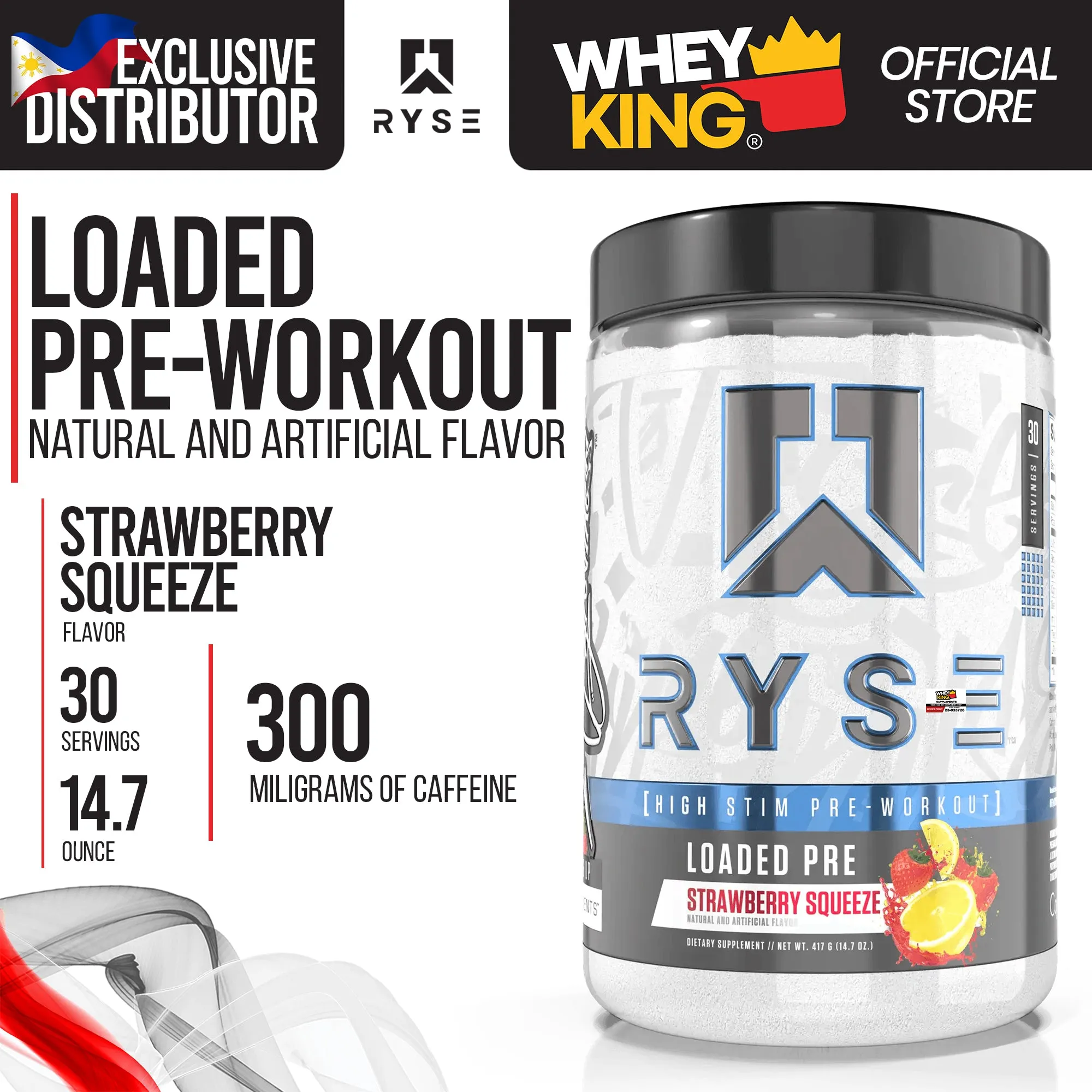 RYSE - Loaded Pre Workout