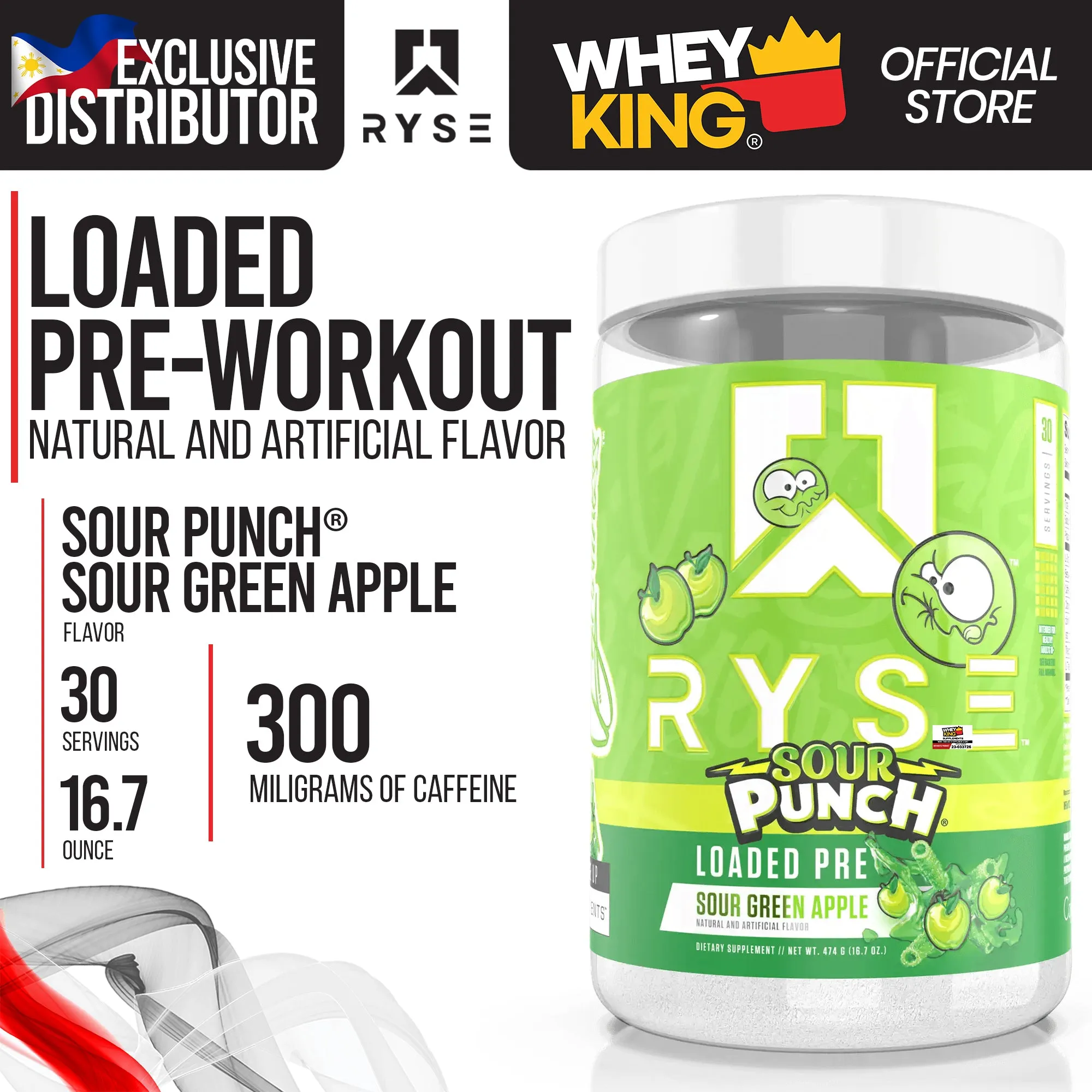 RYSE - Loaded Pre Workout