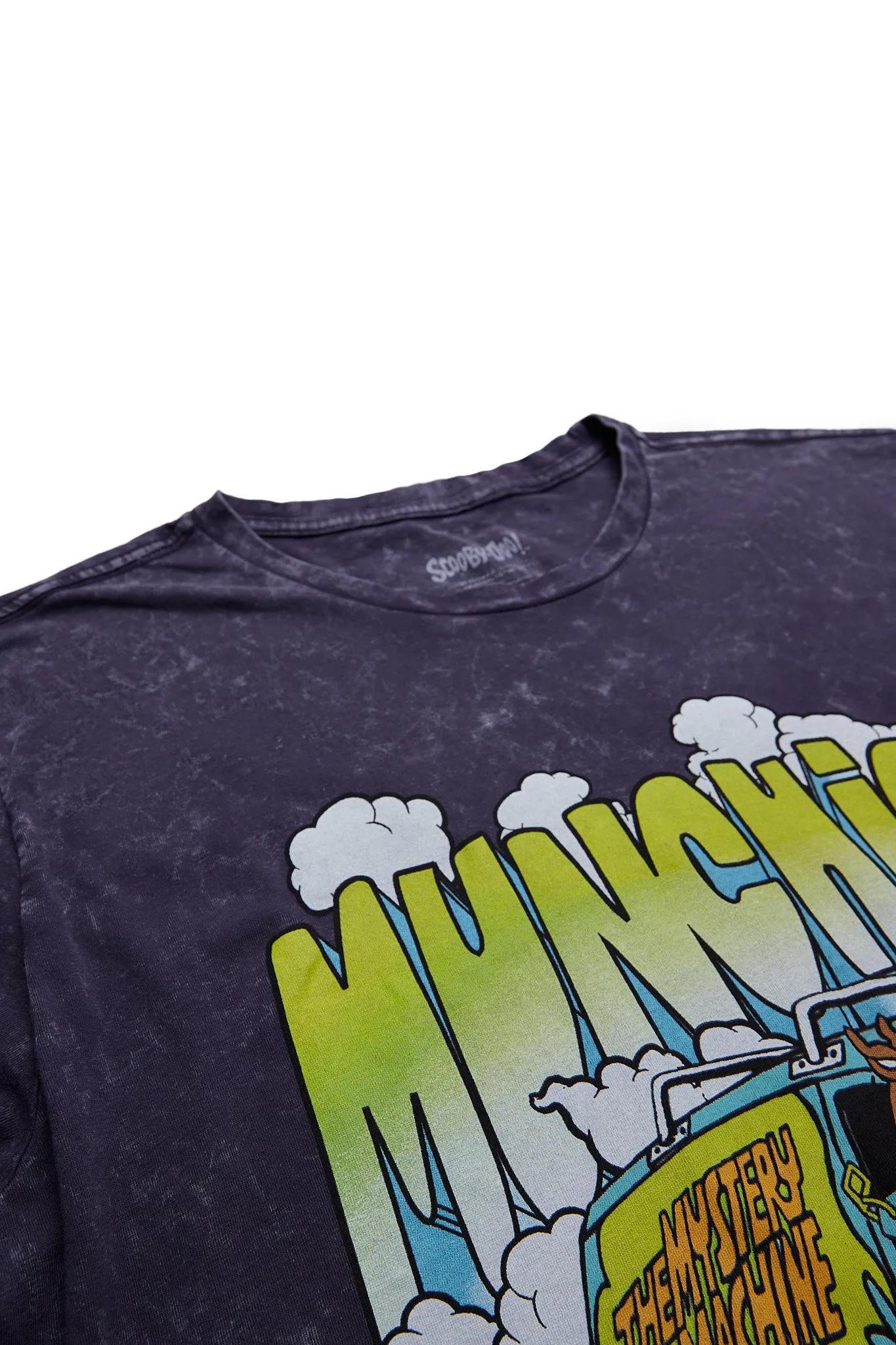 Scooby-Doo Munchies Run! Graphic Acid Wash Tee