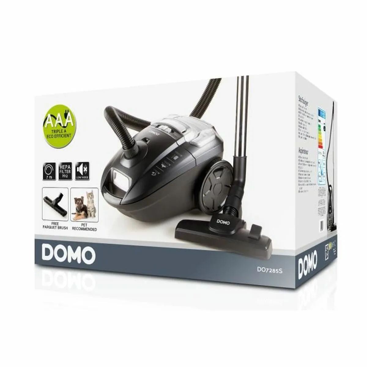 Vacuum Cleaner DOMO DO7285S 700 W Grey 700 W