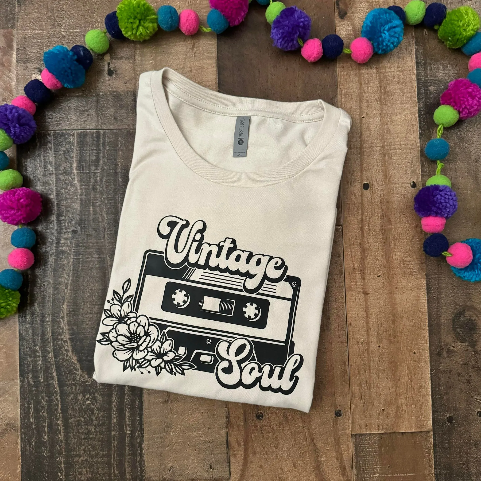 Vintage Soul Graphic Tee Shirt